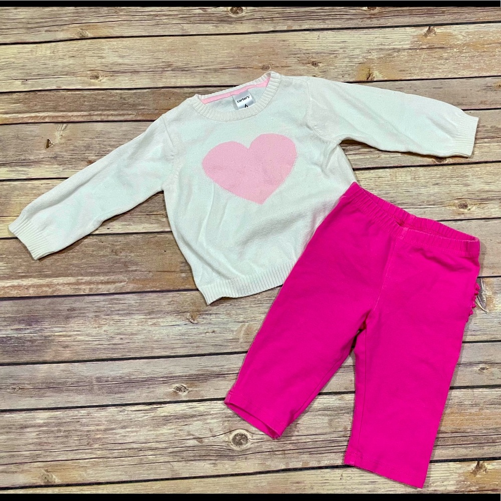 Cute Heart Outfit 6 months